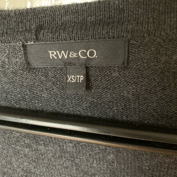 Grey soft cotton cardigan - Picture 2 of 2